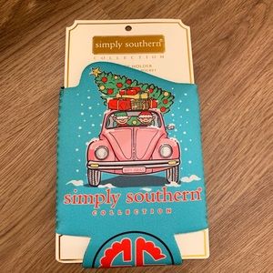 Simply southern Christmas koozie 🎄